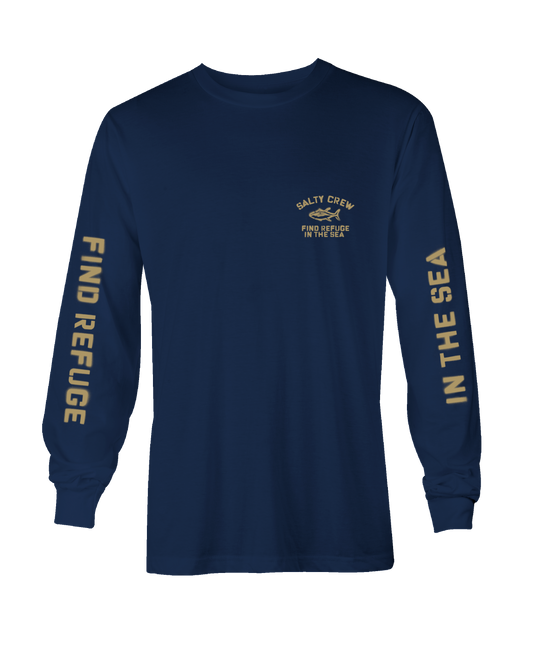 Vandal L/S Tee Long Sleeve Tees - Salty Crew Australia