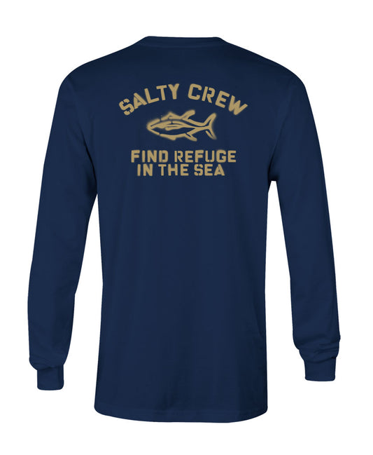 Vandal L/S Tee Long Sleeve Tees - Salty Crew Australia