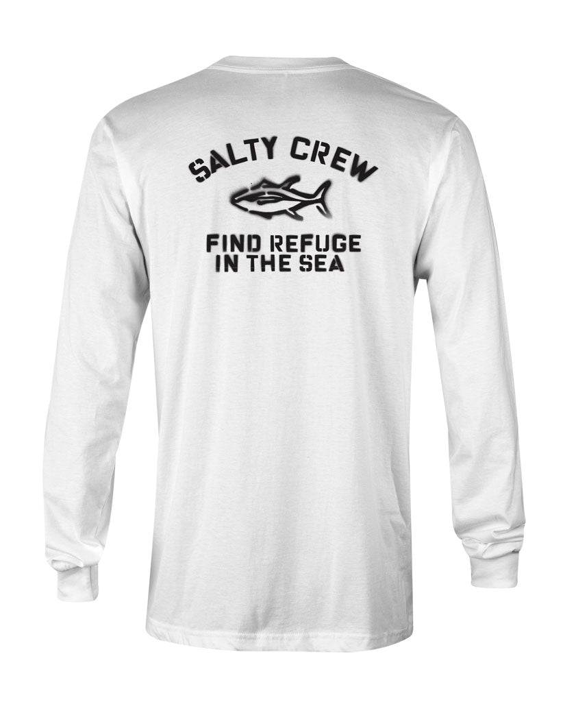 Vandal L/S Tee Long Sleeve Tees - Salty Crew Australia