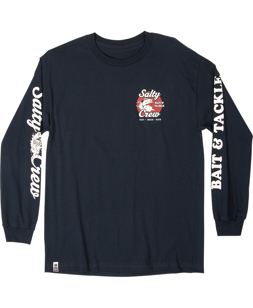 Bait And Tackle L/S Tee Long Sleeve Tees - Salty Crew Australia