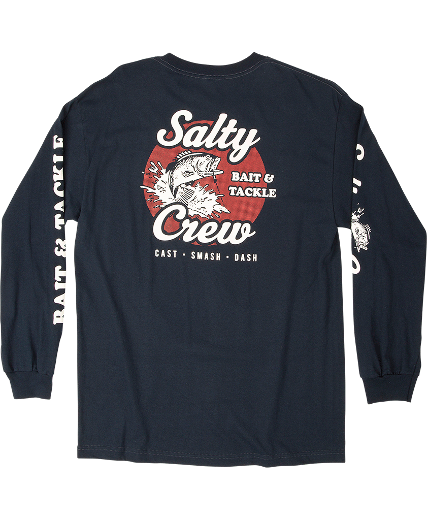 Bait And Tackle L/S Tee Long Sleeve Tees - Salty Crew Australia