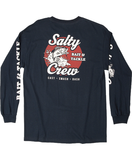 Bait And Tackle L/S Tee Long Sleeve Tees - Salty Crew Australia
