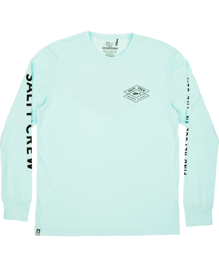 Tiller L/S Tech Tee Tech Shirts - Salty Crew Australia
