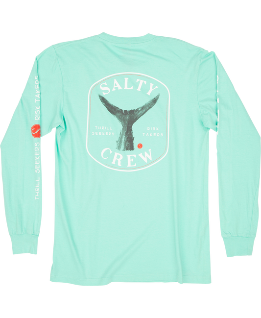 Fishstone Premium L/S Tee Long Sleeve Tees - Salty Crew Australia