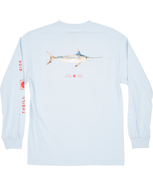 Flatbill L/S Tee Long Sleeve Tees - Salty Crew Australia