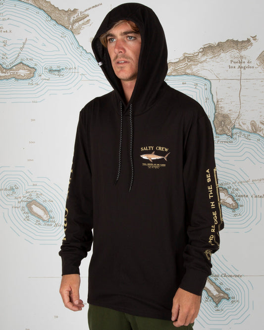 Bruce Hood Tech Tee - Black