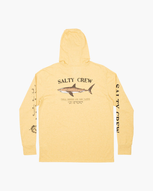 Bruce Hood Tech Tee - Kelp - Salty Crew Australia