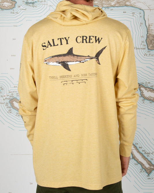 Bruce Hood Tech Tee - Kelp - Salty Crew Australia