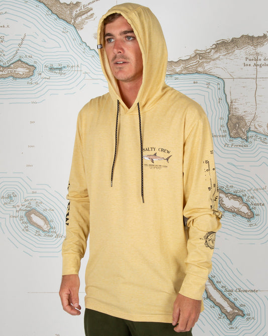 Bruce Hood Tech Tee - Kelp - Salty Crew Australia