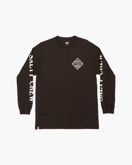 Tippet Decoy Standard L/S Tee - Black - Salty Crew Australia