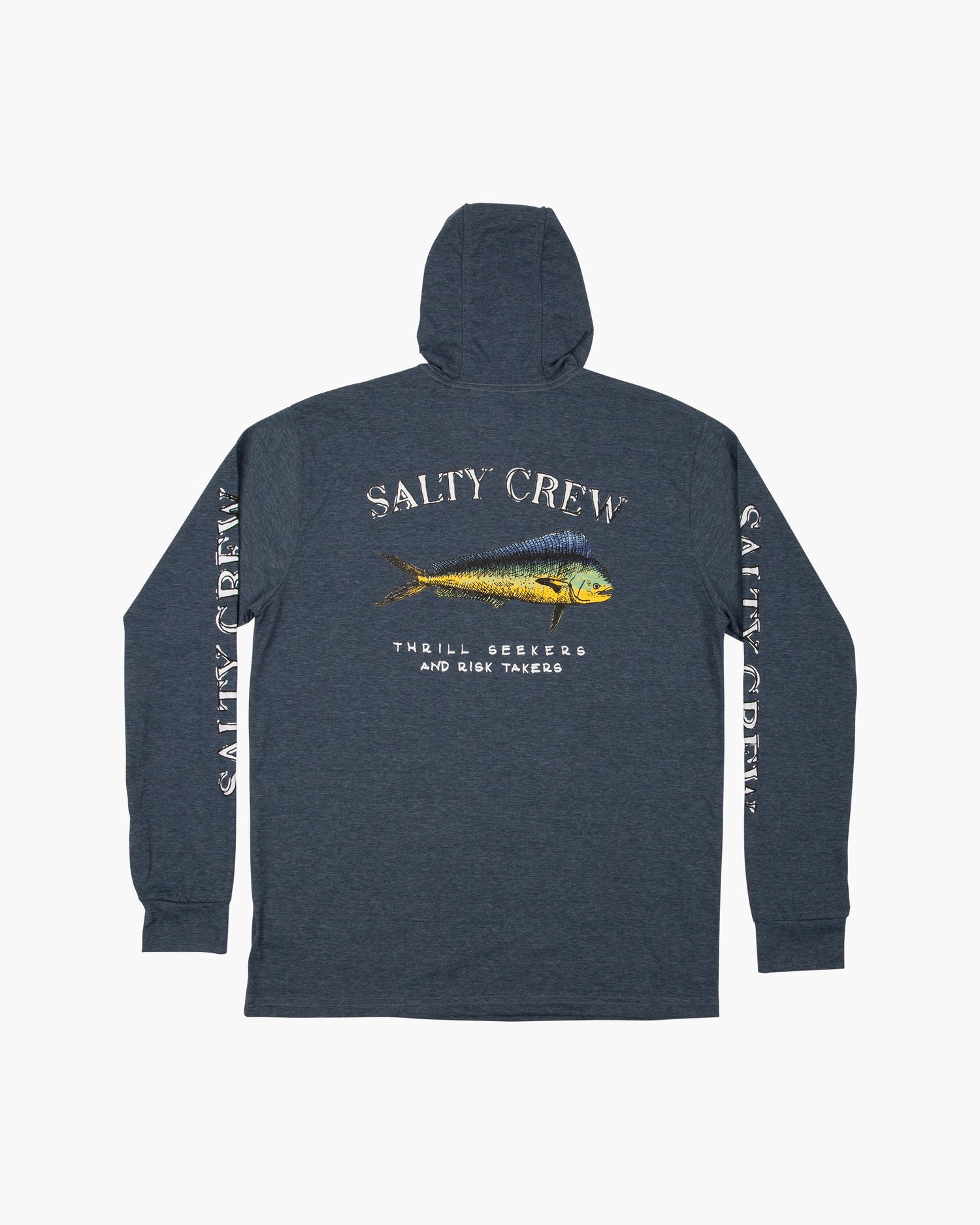 EL DORADO HOOD TECH TEE - Navy - Salty Crew Australia
