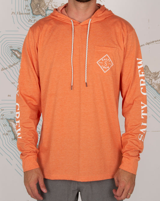TIPPET POCKET HOOD TECH TEE - Sunburn