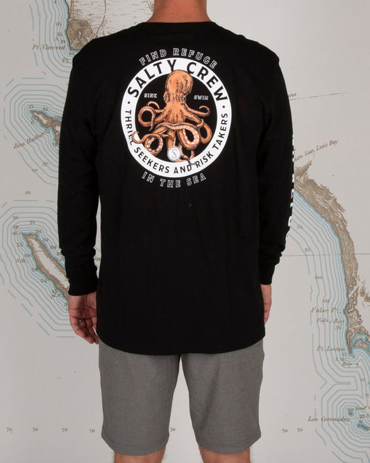 Deep Reach L/S Tee - Black