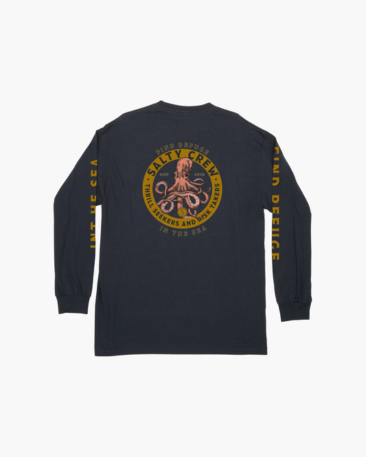 Deep Reach L/S Tee - Navy