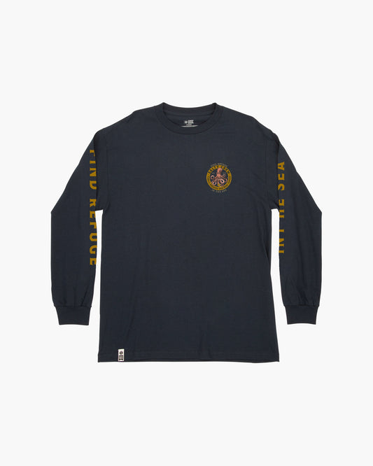 Deep Reach L/S Tee - Navy