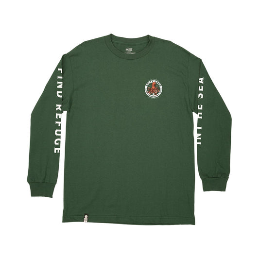 Deep Reach L/S Tee - Spruce