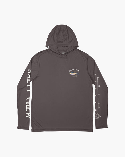 AHI MOUNT HOOD SUNSHIRT - Charcoal