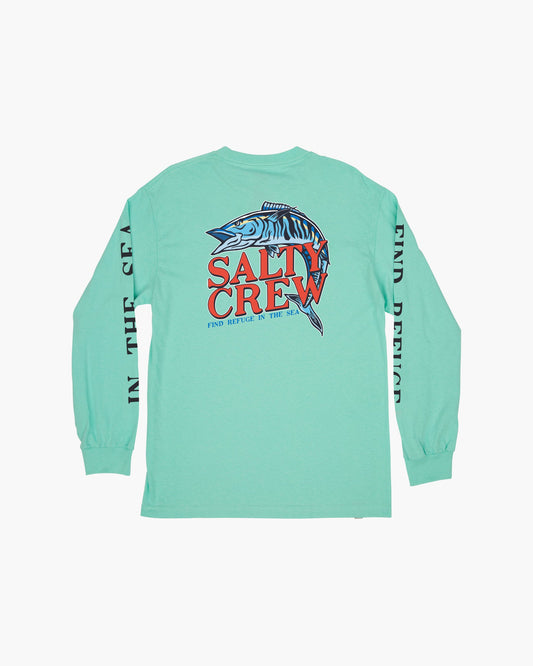 OH NO STANDARD L/S TEE - Salty Crew Australia