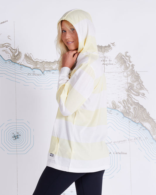 TOP WATER MID WEIGHT HOODY - Banana