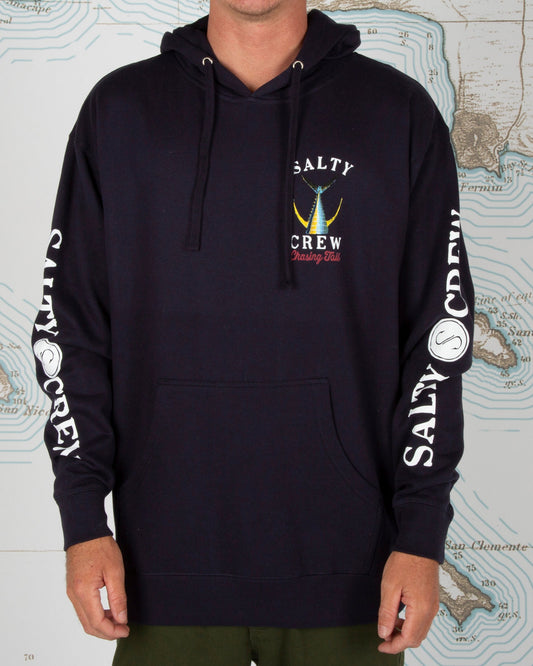 Tailed Hood Fleece - Navy