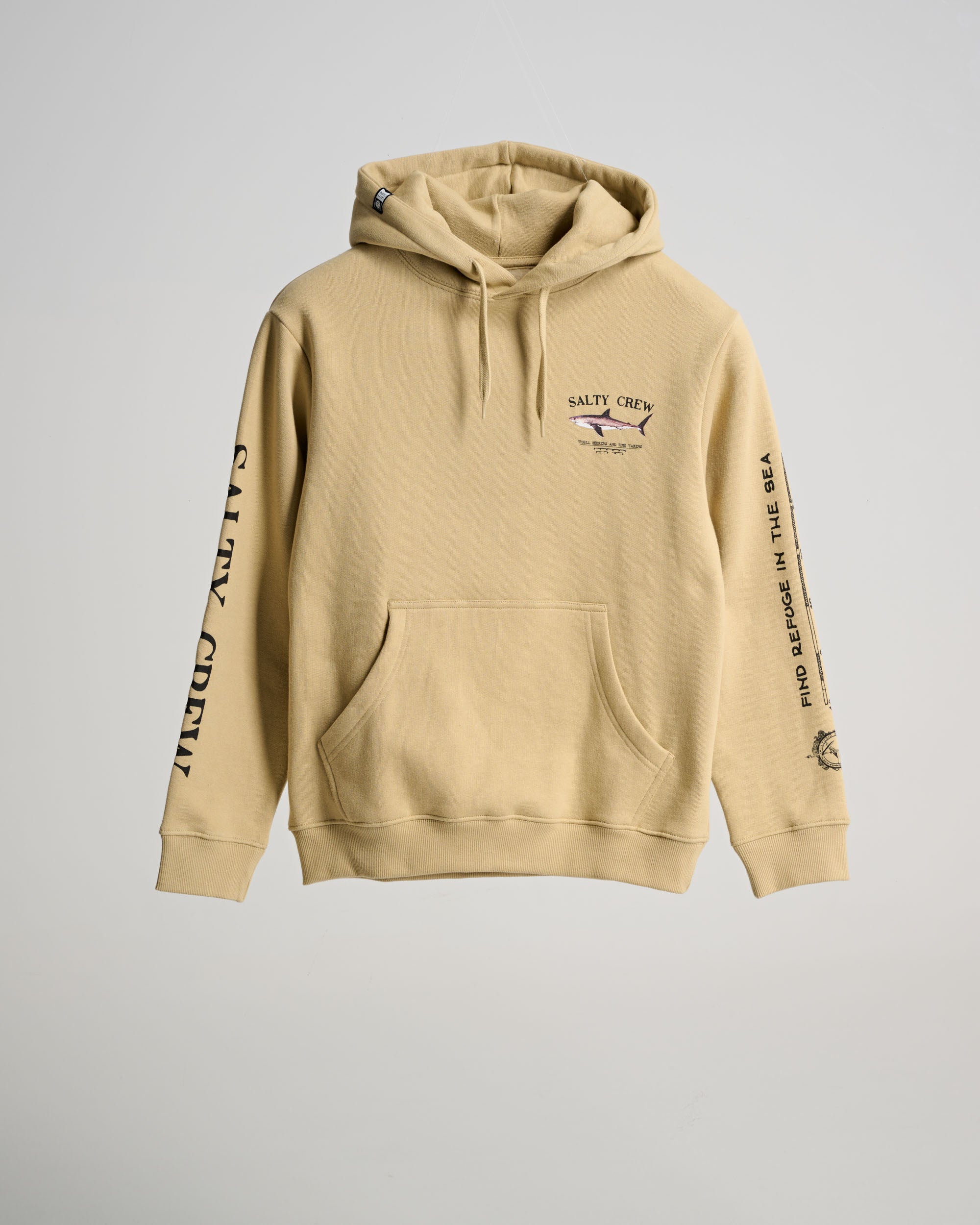 Salty Crew Hoodie Sale Vente Sweats Salty Crew - Bruce Fleece Hoodie Homme Slate Salty Crew Uv Hoodie