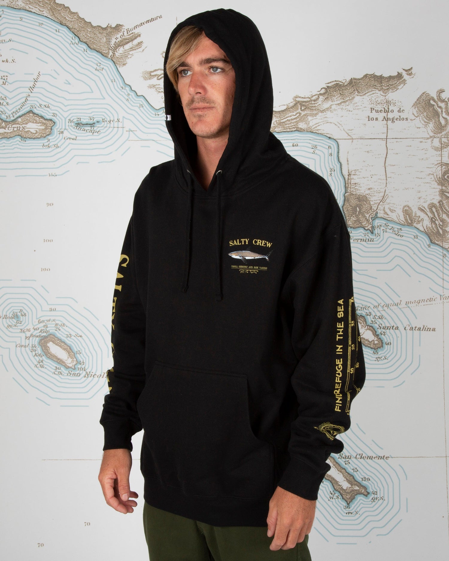Bruce Hood Fleece - Salty Crew Australia