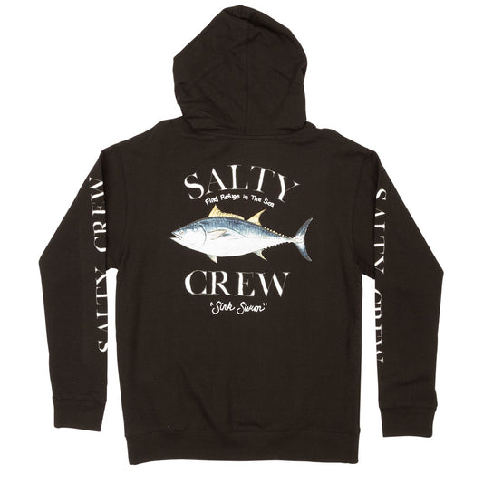 Big Blue Hood Fleece - Black