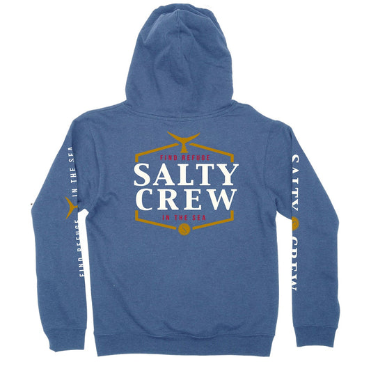 SKIPJACK BOYS FLEECE - ROYAL HEATHER
