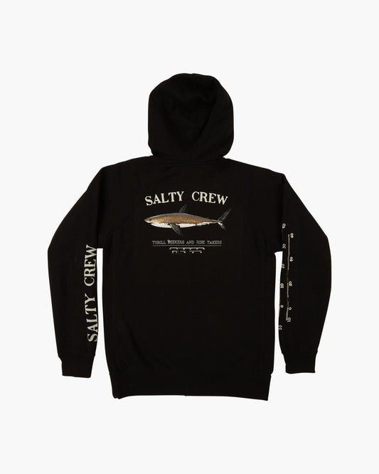 BRUCE ZIP HOODY - Black - Salty Crew Australia