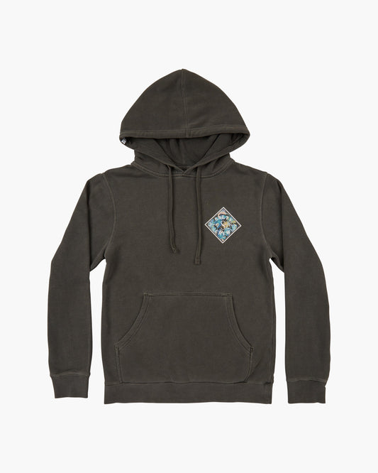TIPPET BOYFRIEND HOODY - Faded Black - Salty Crew Australia