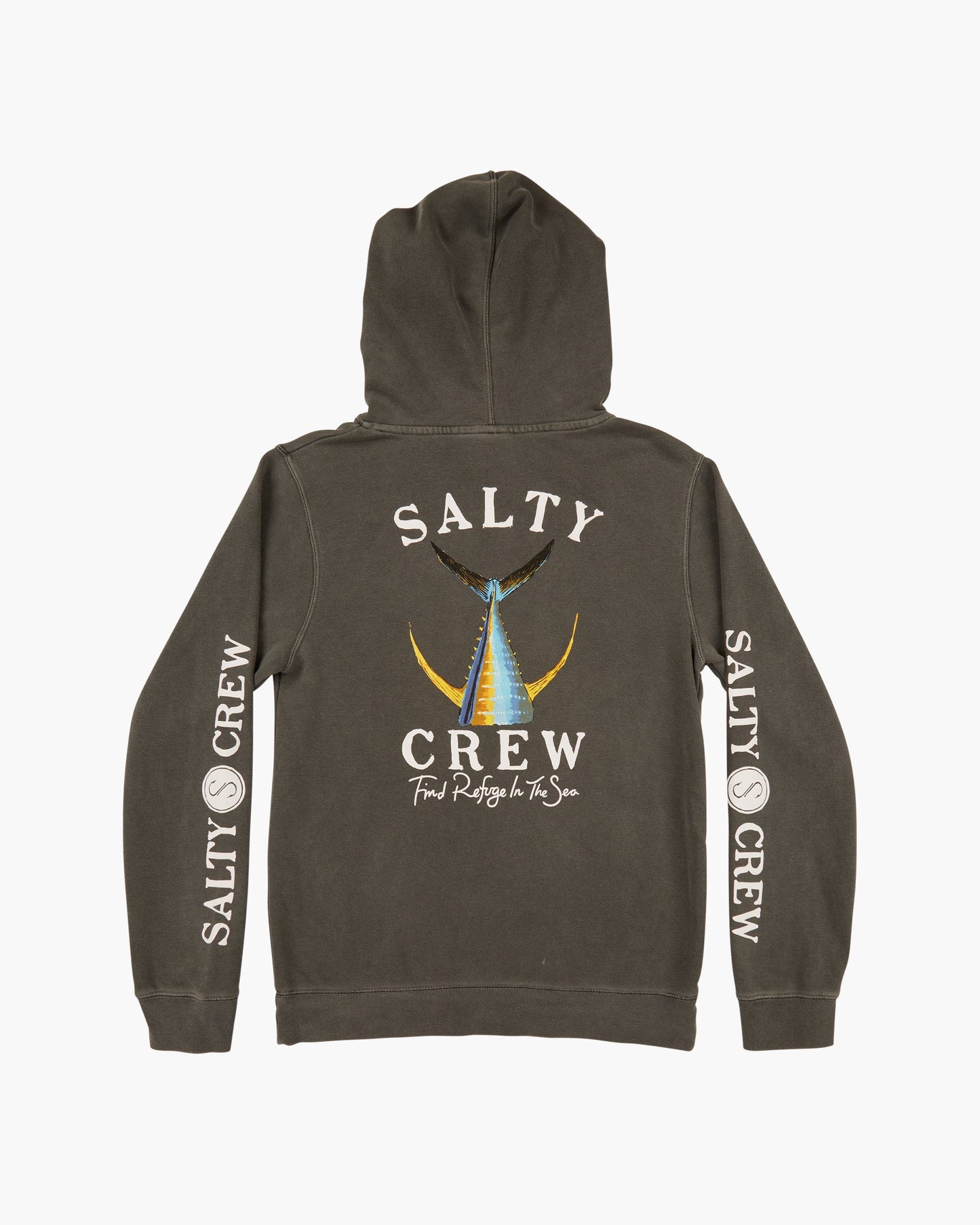 TAILED BOYFRIEND HOODY - Faded Black