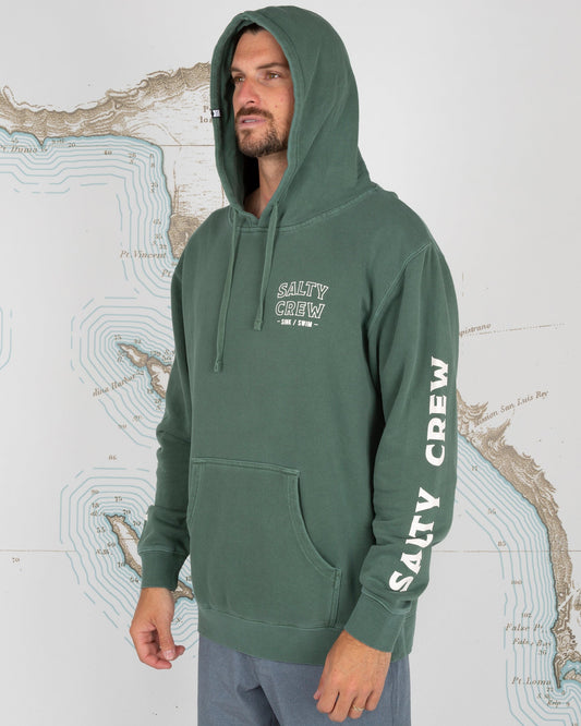 REFUGE OVERDYE FLEECE - Alpine - Salty Crew Australia