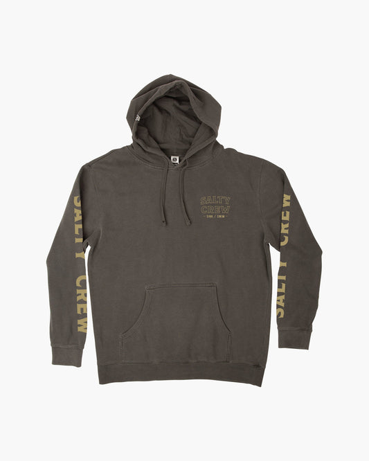 REFUGE OVERDYE FLEECE - Black