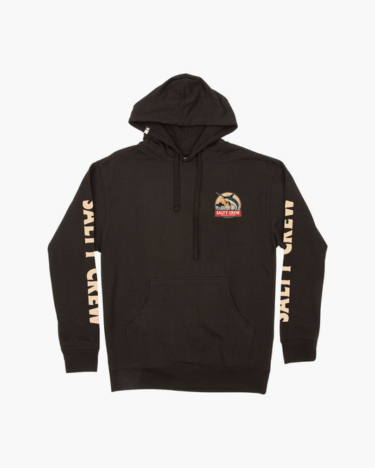 DEEP DROP FLEECE - Black - Salty Crew Australia