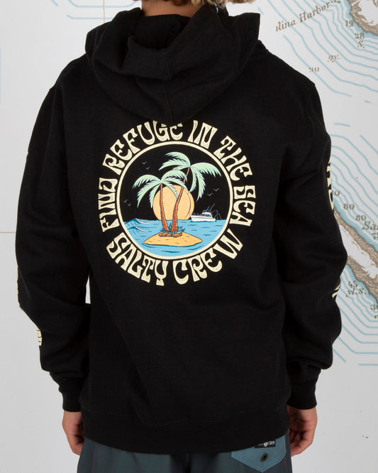 DOS PALMS BOYS FLEECE - Black