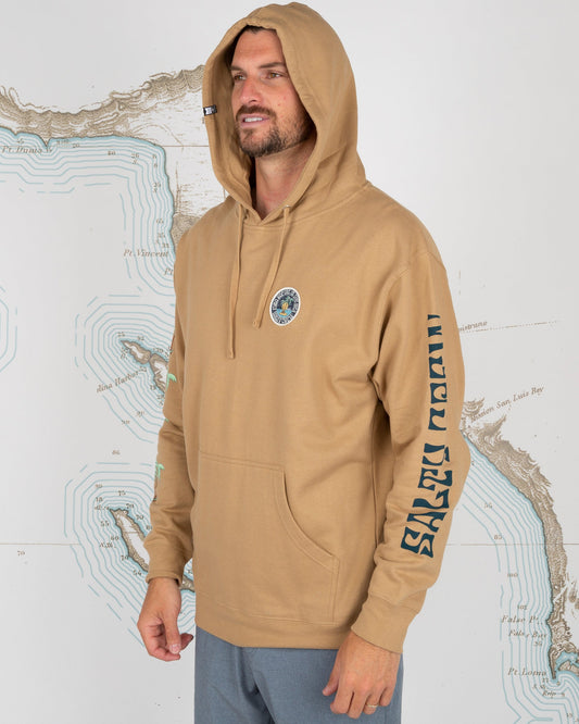 DOS PALMS FLEECE - Sandstone - Salty Crew Australia