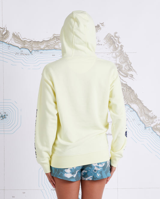 FLIP FLOP BOYFRIEND HOODY - Banana