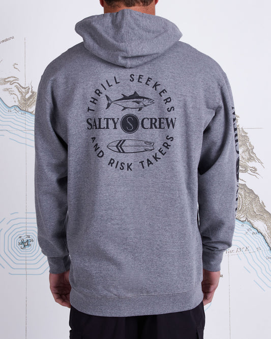 FLOPPER FLEECE - Gunmetal Heather - Salty Crew Australia