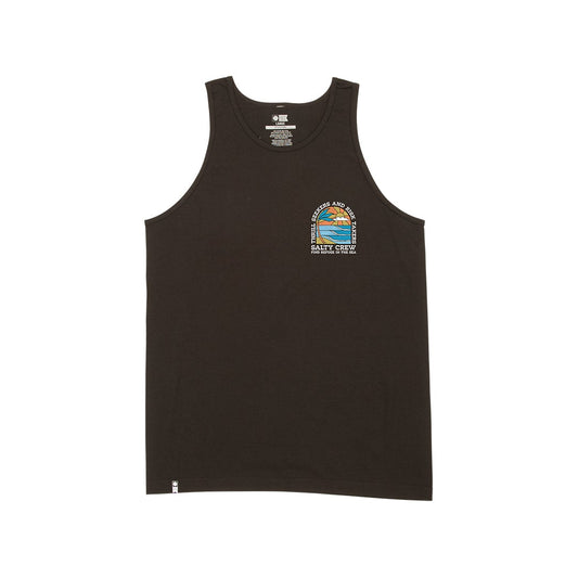 PARADISO TANK - BLACK - Salty Crew Australia