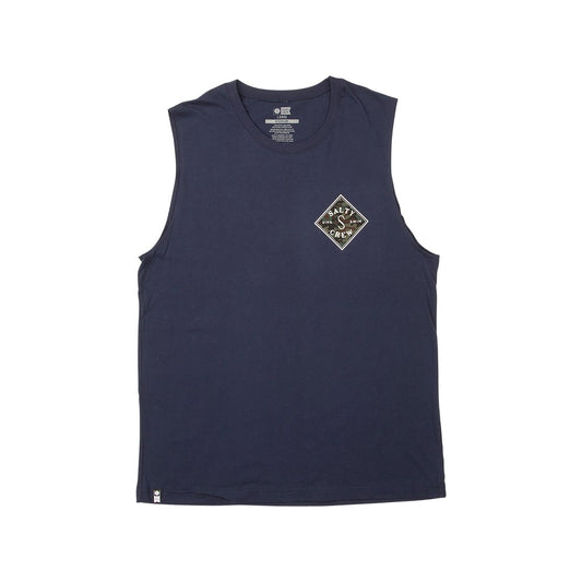 DECOY SLEEVELESS - Navy - Salty Crew Australia