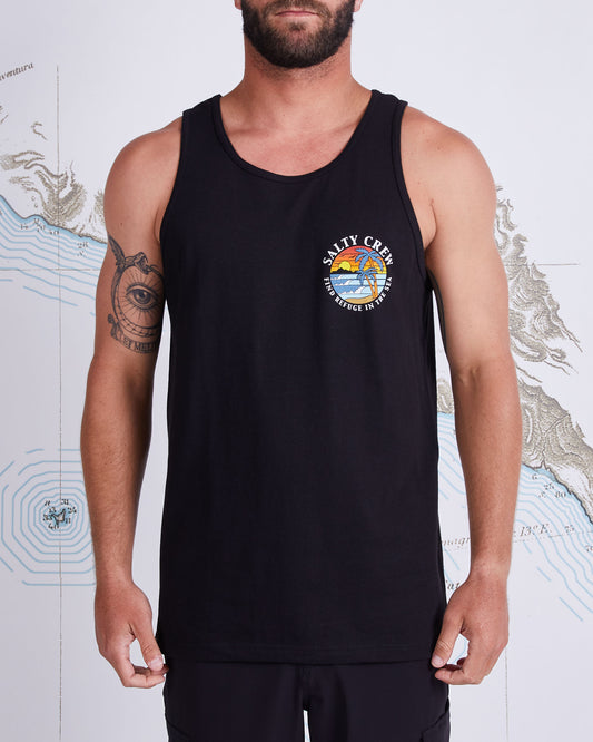 PARADISE TANK - Black
