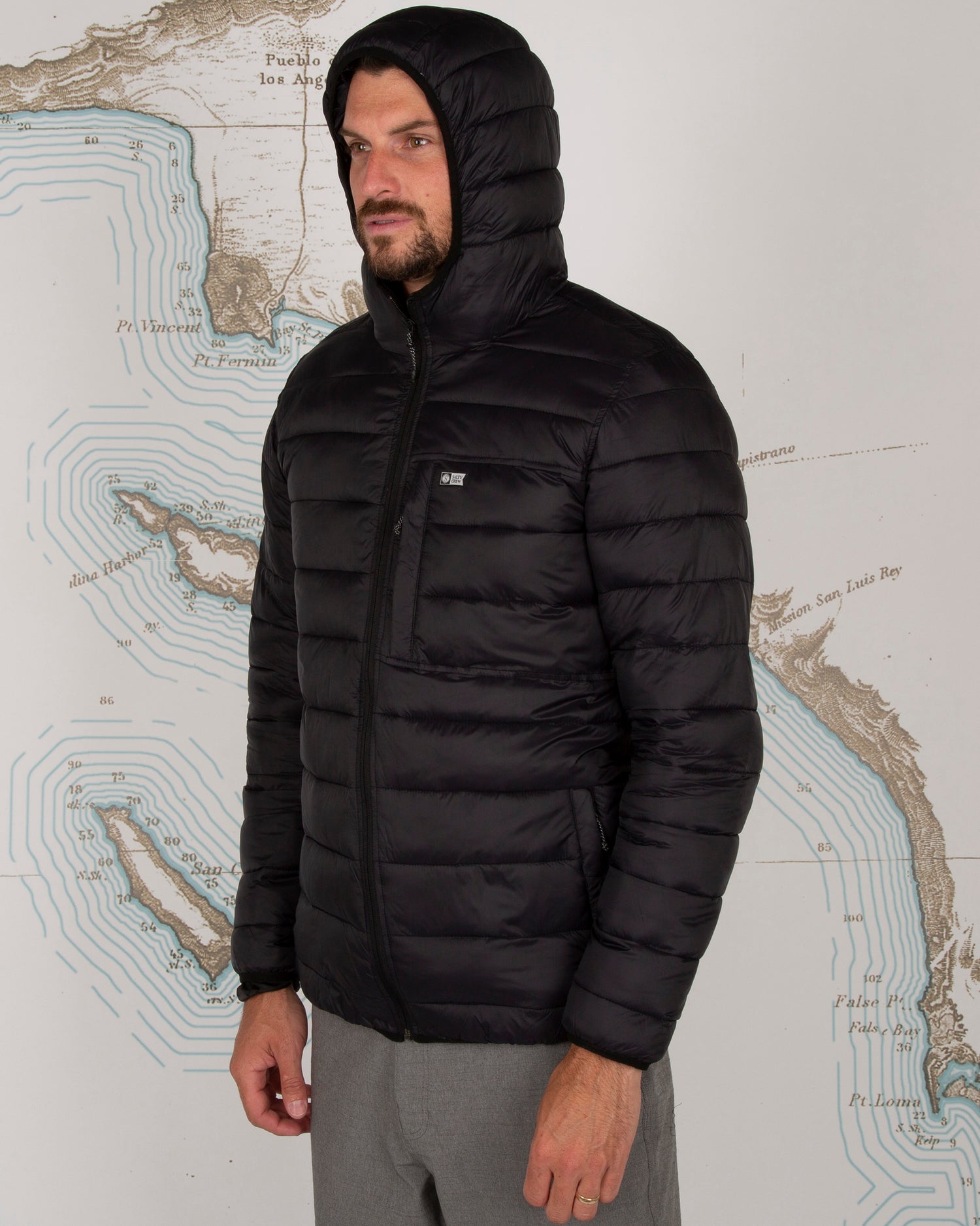 Barrier Jacket Black Salty Crew AU