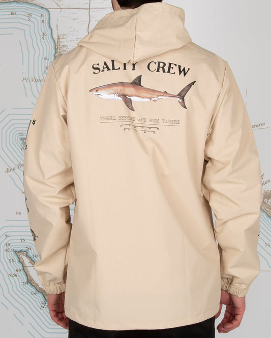 Bruce Snap Jacket - Cream - Salty Crew Australia
