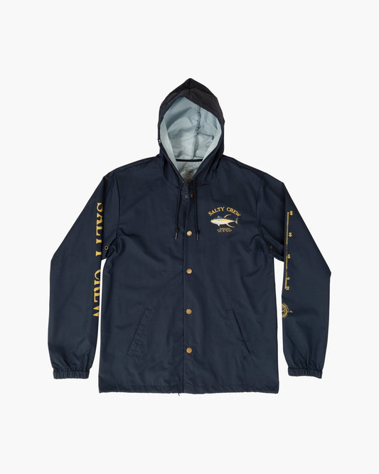 Ahi Mount Snap Jacket - Navy