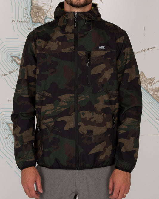 HEADWIND PACKABLE JACKET - Camo