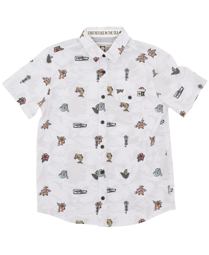Bonzarelly S/S Woven Wovens - Salty Crew Australia