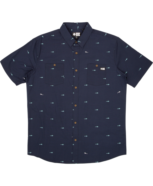 Provisions S/S Woven Tech Shirts - Salty Crew Australia