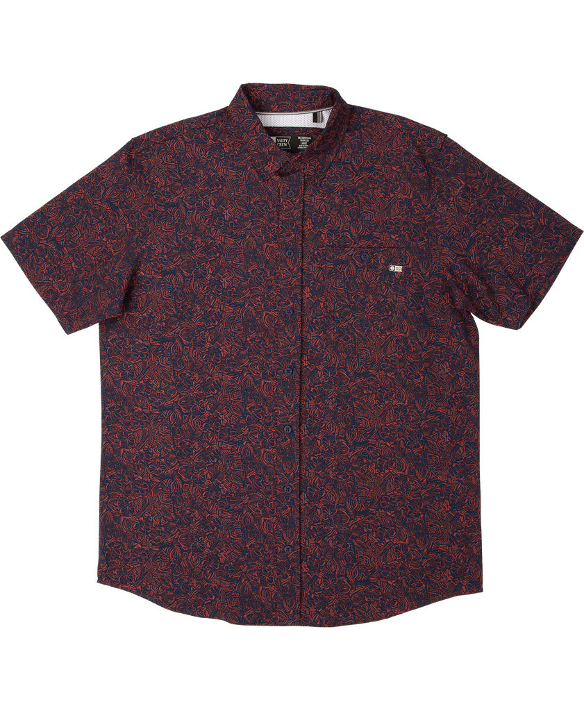 Foamball S/S Tech Woven Wovens - Salty Crew Australia