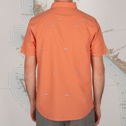 TIGHT LINES S/S WOVEN - Sunburn - Salty Crew Australia