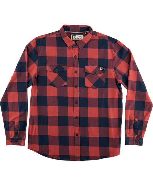 Buffer Flannel Wovens - Salty Crew Australia